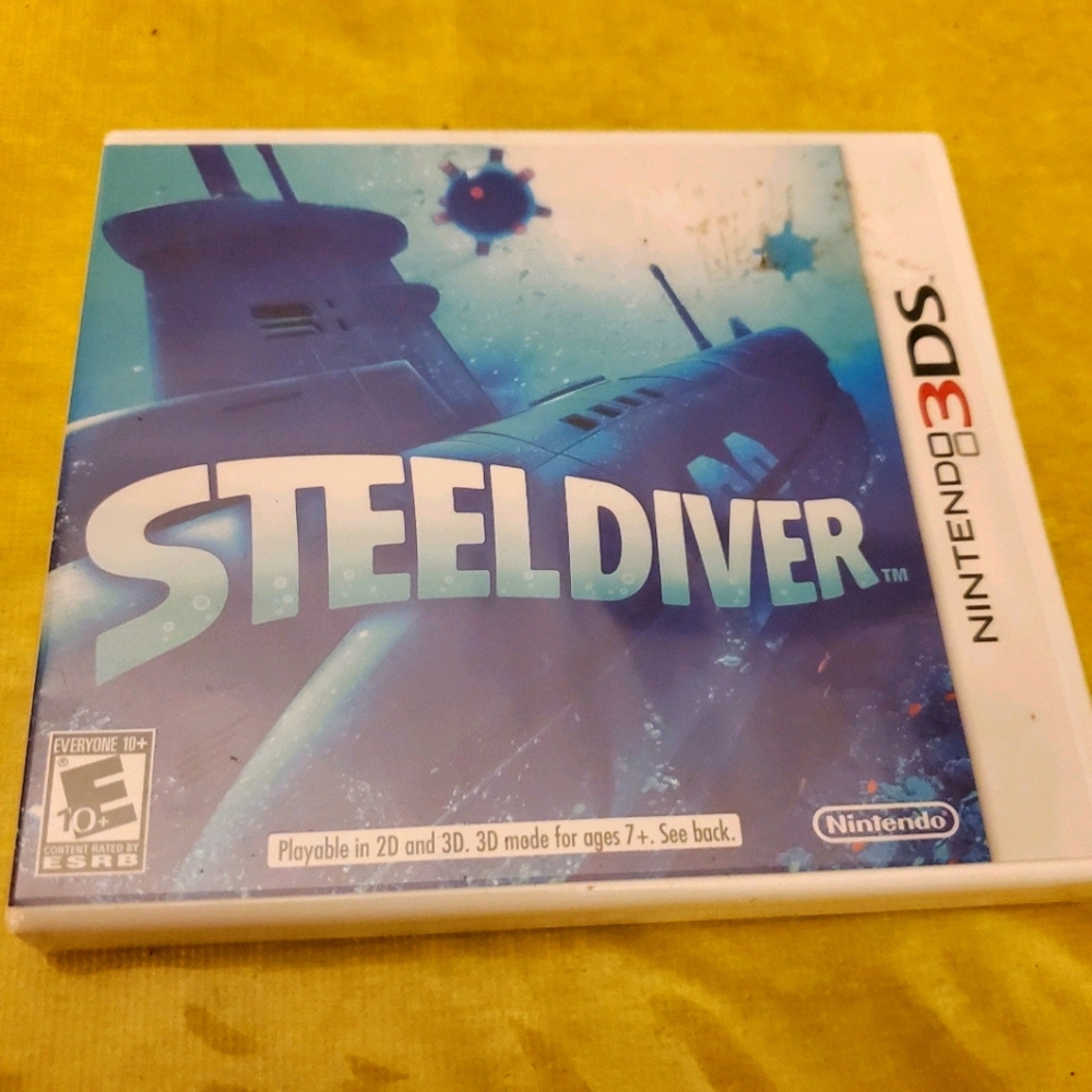 NINTENDO 3DS NEW SEALED STEELDIVER VIDEO GAME
